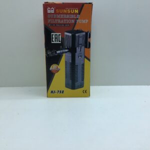 фильтр внутренний SUNSUN HJ-752, 10w, 600l/h , для аквар. до 150л ( ZELAQUA)