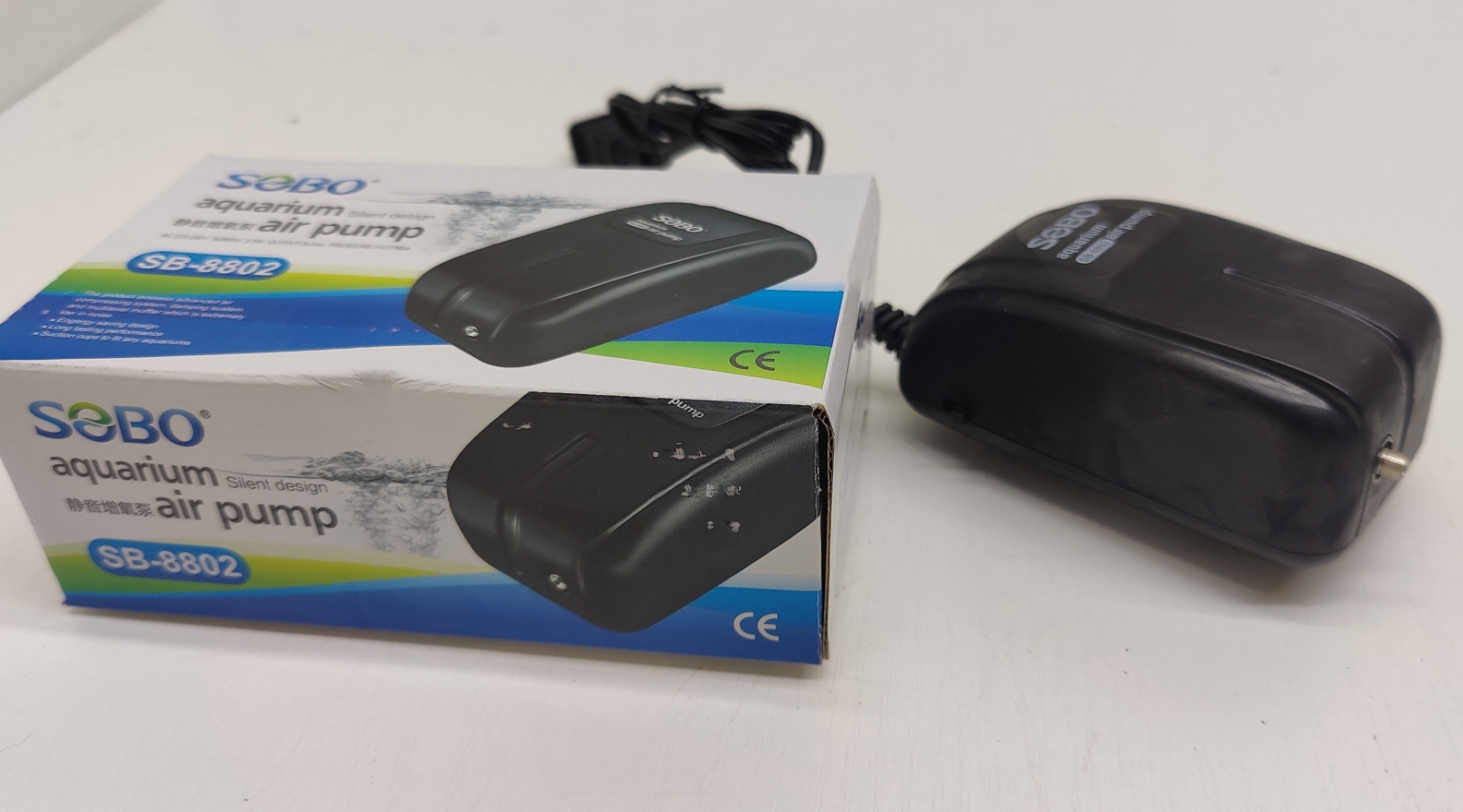 Компрессор Sobo SB-8802, 2.5 вт, 3 л/м — изображение 3