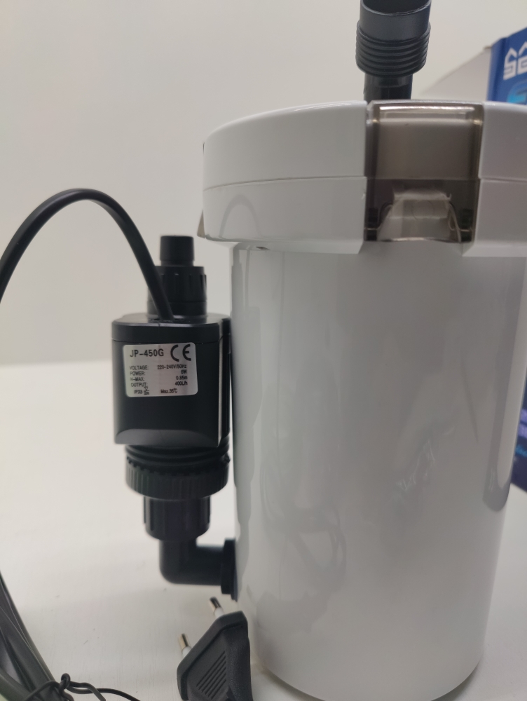 Фильтр внешний HW-602B "SUNSUN", 6вт, (400л/ч,акв. до 100л) — изображение 2