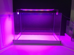 аквариум без шовный с светильником 40 литров (450х300х300мм), 10W — изображение 2