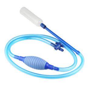 Сифон SX-19 , со шлангом, грушей и краном 53см, D43мм., (ZELAQUA)