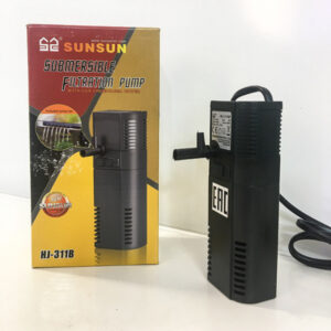 Фильтр внутренний HJ-311B , 2W (300л/ч,акв. до 40л) картридж губка, кассета с углем., (ZELAQUA)